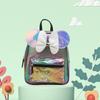 Gato Cola Grande Mariposa Orejas de Mickey Delgado Brillante Brillante Mochila de Hombro Moda Casual Lindo Mochila Princesa Bolso Pequeño