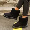 Aliexpress Comércio Exterior Transfronteiriço Especializado em Fornecer Novas Botas de Neve de Solado Grosso para Mulheres Outono e Inverno 2026, Casuais, Modernas, Versáteis e Quentes