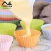 Molde de Silicona Mafen 7cm Redondo Molde para Pastel Molde para Pudín Molde para Hornear Comida Molde para Tarta