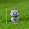 Jardinería con Musgo Micro Paisaje Creativo Rana Linda Animales Miniatura Decoración DIY Accesorios Mini Adornos Pequeños