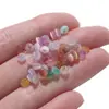 Aproximadamente 2*4mm Cuentas Ojo de Gato Bicolor de Vidrio Cuentas Sueltas Cuentas Arroz Ojo de Gato Accesorios para Pulseras DIY Joyería con Cuentas