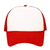Chapéu de Sol, Boné Trucker, Boné de Voluntário, Boné de Mesh Esponjoso Personalizado com Texto Estampado, Aba Larga, Aba Larga, Quebra-Sol