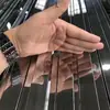 Fabricante de Tubo Quadrado de Aço Inoxidável 304 Foshan Tubo Retangular Escovado 316 Tubo Quadrado de Aço Inoxidável 201 Superfície Brilhante Pode Ser Cortado a Laser