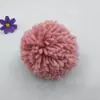 Pelota de Felpa Estándar de Lana de 7 cm Pelota DIY Hecha a Mano Accesorios para Ropa Caja Bufanda Accesorios para Zapatos y Sombreros 1 Pieza
