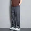 Dropshipping de Roupas Masculinas Xintang 2026 Calças de Seda Gelada Masculinas Verão Finas Largas Retas Caimento Calças Masculinas Casuais Longas