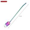 Colher de Sucção de Aço Inoxidável 304 Colher Criativa com Rosca para Melancia Pá Colher de Sucção Colher Misturadora para Bebidas Café Colher de Sobremesa