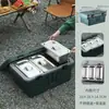 Caja Refrigeradora Aislada para Puestos, Refrigerador de Coche de Gran Capacidad, Caja para Mantener Fresco en Camping al Aire Libre, Caja para Pesca en el Mar, Caja Especial Compartimentada para Uso de Vendedores