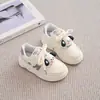 Nuevos Zapatos Deportivos para Niños Primavera y Otoño Superficie de Cuero Zapatos para Caminar para Niñas Zapatos Casuales Antideslizantes para Correr para Niños Modernos y a la Moda