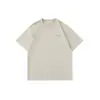Ropa para Hombre Fengshe / Camiseta de manga corta para hombre, nuevo estilo de verano, camiseta de cuello redondo con estampado de letras, corte holgado retro japonés