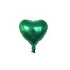 Tablero de luz con forma de corazón de 10 pulgadas globo de película de aluminio decoración de boda sitio de confesión de cumpleaños diseño ambiente romántico globo de papel de aluminio