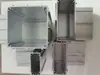 Soportes de Esquina de Instalación Rápida para Invernadero, Conectores Universales Cuadrados de Aleación de Aluminio y Acero Inoxidable, Accesorios de Colgante de Acero Inoxidable Espesado