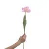 Tulipanes artificiales de PU, arreglos florales para bodas, piezas decorativas para decoración del hogar, paisajismo y venta al por mayor de flores artificiales