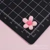 Color Macarrón Bloque de Color Caramelo Flores Pequeñas Materiales Hechos a Mano DIY Accesorios de Resina Pegatinas Imanes para Refrigerador Adornos de Pegamento de Crema
