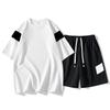 Traje Casual para Hombre 2026 Verano Holgado Camiseta de Pareja Estrella Cro de Manga Corta Pantalones Cortos Conjunto Deportivo de Dos Piezas Ropa de Hombre Ins