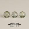 Brasil cristal natural fino fantasma verde contas soltas cornucópia estrela lasanha 5/6mm pulseira simples