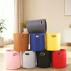 Cubo de Almacenamiento de Fieltro Espeso, Cesta de Almacenamiento de Bocadillos y Juguetes para Niños, Cesta de Almacenamiento Simple, Cesto de Ropa para el Hogar de Gran Capacidad