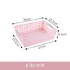 Caja de Almacenamiento de Plástico Caja de Almacenamiento Cesta de Almacenamiento de Supermercado Juguete Escritorio Snacks Cocina Cesta de Almacenamiento de Frutas y Verduras