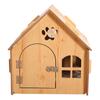 Nido para Gato Casa para Cuatro Estaciones Tipo Casa Mascota Interior y Exterior Casa de Madera para Perro Perrera para Razas Pequeñas y Medianas Cama para Perro Teddy Golden Retriever Jaula para Gato