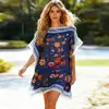 Itens de Moda Populares Transfronteiriços: Vestidos Estilo Europeu e Americano, Saídas de Praia tipo Biquíni, Vestidos Elegantes com Proteção Solar e Xales