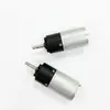 Caja de cambios de precisión de 24 mm motor DC de micro par alto caja de engranajes planetarios de plástico accesorios para cortinas eléctricas