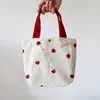 Bolso de Lona Literario Nuevo, Bolso Versátil, Bolso para Lonchera de Estudiante Mujer, Bolso Simple, Bolsa para Lonchera de Oficinista
