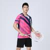 Roupa de Badminton de Verão com Estampa Traje Feminino Masculino e Feminino Impressão de Time Esportivo Roupa de Time Roupa de Tênis de Mesa Roupa de Tênis com Estampa