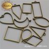 Suprimento Transfronteiriço DIY Joias Moldes de Resina Estrutura de Liga de Resina Base Irregular Pingente de Colar Geométrico