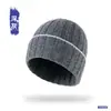 Gorros de Lana Tejida Cálidos para Otoño e Invierno para Hombres, Gorros de Lana Versátiles para Mujeres, Gorros Protectores para los Oídos a Prueba de Frío para Ciclismo al Aire Libre