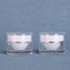 Frasco Redondo Transparente 5/10/15Gps Preferido Frasco de Creme Frasco de Creme Facial Cosméticos Reembalados Frasco de Creme para Olhos Frasco de Creme Transparente