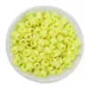 6*5mm Contas Acrílicas Cilíndricas Material Artesanal Contas Cilindricas Pulseira de Contas Soltas Trança de Cabelo Tecelagem Acessórios para Joias DIY