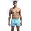 2020Wish Export Verano Nuevo Moda Masculina Shorts de Playa Poliéster Secado Rápido Multicolor Pantalones Cortos Deportivos para Hombre