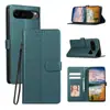 Para Google Pixel9Pro Funda de Teléfono Móvil Patchwork Cuadros en Relieve para Mujer y Hombre pixel8A Cubierta Flip con Hebilla Funda Protectora