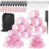 Amazon Rulos de Aire Transfronterizos para Flequillo Rulo Perezoso Transfronterizo Rizador de Cabello de Nylon en Forma de Ocho