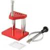 Herramienta de Reparación de Relojes Doméstica 7404 Montador de Agujas de Cabeza de Goma Aguja de Montaje Aguja de Reloj Chong Pluma para Montaje de Agujas de Reloj Prensador de Agujas de Reloj