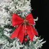 Musgo Piña de Navidad Lazo Grande Decoración Adorno Colgante para Árbol de Navidad DIY Accesorios para Montaje de Escenas Colgante