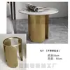Suporte de Mesa Lateral de Aço Inoxidável, Perna de Suporte de Mármore Ardósia, Tripé de Mesa de Centro Espelhado Preto de Aço Carbono, Base de Mesa de Canto
