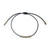 Pulsera transfronteriza nueva de cuentas retorcidas pulsera Wenwan pulsera de cuentas de cobre retráctil de goma en stock color opcional