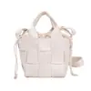 Nueva Moda Estilo Coreano Bolso Tejido para Mujer Diseño de Nicho Personalizado Bolso de Hombro para Dama Bolso Cruzado Retro para Principios de Otoño