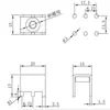 Fábrica de electrónica PCB-46 terminal de soldadura de PCB de venta directa terminal de remachado con tuerca de seis pines terminal de alta corriente 150A descuento