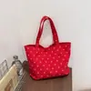 Bolsa de Tote de Gran Capacidad con Lunares Estilo 2026 para Viajes Perezosos Bolso de Mujer para Salidas Diarias Bolso de Hombro Bolso de Mujer Moderno y Elegante