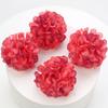 Atacado flor de crisântemo artificial decoração de casamento flor de tecido de seda pintura a óleo bola de crisântemo decoração de casamento diy crisântemo multicamadas