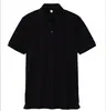 Polo de trabalho secagem rápida feito sob medida para funcionários, polo F alto 180g, camisa Paul, bordado para OEM