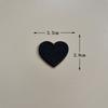 Parches Bordados Termoadhesivos con Forma de Corazón Multicolor y Multitamaño, Parches de Bordado para Computadora DIY, Accesorios de Tela
