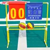 Marcador de Baloncesto para Jardín de Infancia Soporte de Piso para Marcador de Fútbol Volteable Voleibol Tenis de Mesa Deportes al Aire Libre Puntos