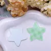 Estilo Coreano Cor Nova Xadrez Estrela de Cinco Pontas Impressão Acrílica DIY Acessórios de Cabelo Presilha Lateral Ímã de Geladeira Colar Capa de Celular