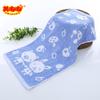 Toalla infantil de gasa jacquard 14 hilos hilo de color caricatura jardín de infantes bebé lavado algodón jacquard lana pequeña toalla infantil