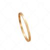 Pulsera con Cierre de Acero Inoxidable Pulido Transfronterizo para Hombres y Mujeres, Estilo Europeo y Americano para Parejas, Joyería Abierta de Acero Inoxidable, Dorado Rosa de Moda