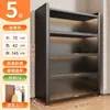 Gabinete de almacenamiento de acero, Nuevo estante de almacenamiento para cocina, Gabinete de vajilla de pie para el hogar, Gabinete integrado montado en la pared