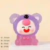Pendente Pequeno de Animal Cartoon Luminoso da Moda DIY para Carro Adesivo de Geladeira Decorações Tridimensionais de Resina Artesanato Criativo