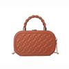 Bolso de cadena con relieve para mujer, novedad de 2022, estilo coreano, moderno, cuadrado, pequeño, bandolera de hombro.